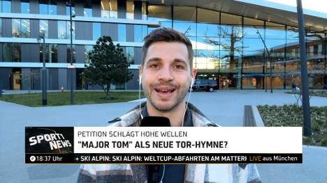 Aktuell wünschen sich viele Deutsche, dass "Major Tom" die neue Torhymne der Nationalmannschaft wird. In den SPORT1 News gibt Reporter Manfred Sedlbauer einen Einblick in die Chancen für dieses Szenario.