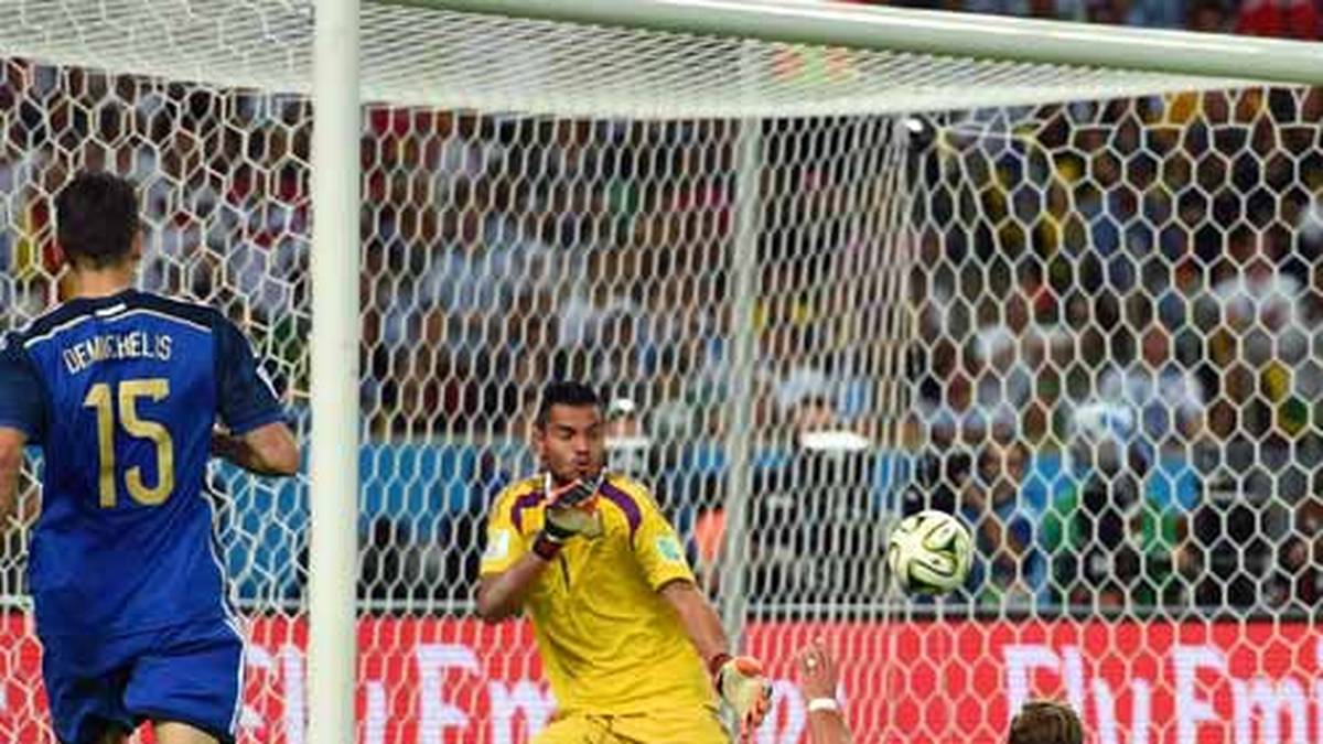 Mario Götze erzielte das Siegtor im WM-Finale gegen Argentinien
                  