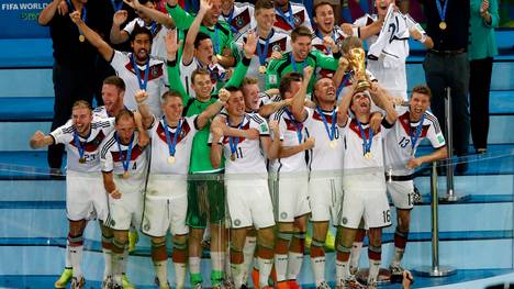 Am 13. Juli 2014 holte das DFB-Team gegen Argentinien den vierten WM-Titel für Deutschland