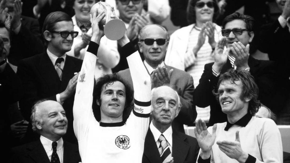Franz Beckenbauer führte die DFB-Elf 1974 als Kapitän zum WM-Titel