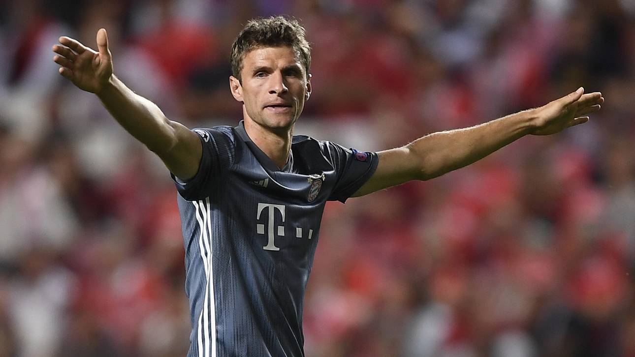 Müller feiert Jubiläum gegen Benfica
