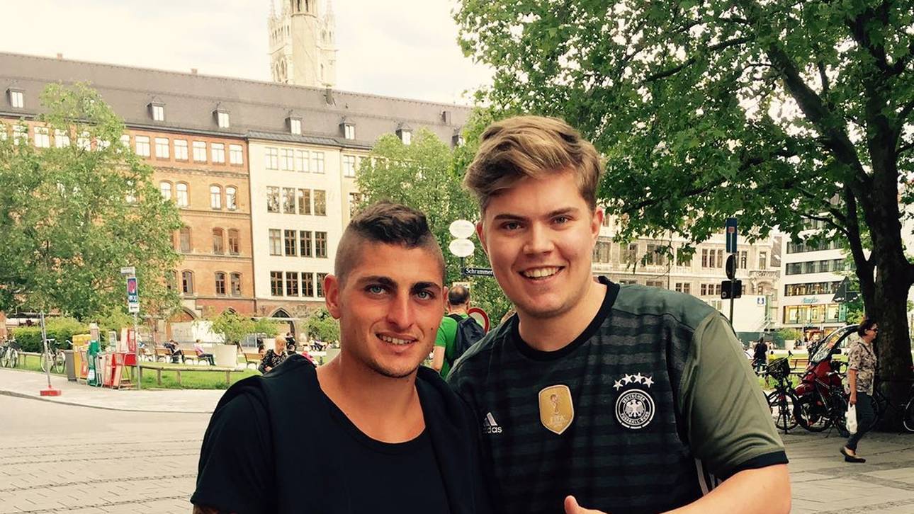 Verratti in München gesichtet