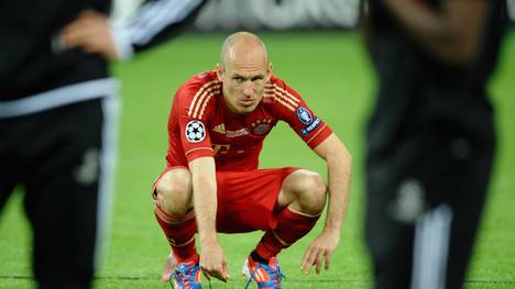 Arjen Robben verschoss 2012 in der Verlängerung einen Elfmeter