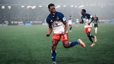 Albert Sambi Lokonga soll den HSV in der Bundesliga zum Klassenerhalt schießen. Dabei hat Trainer Merlin Polzin eine klare Fantasie mit dem ehemaligen Arsenal-Profi.