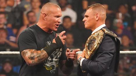 Randy Orton (l.) fordert Gunther bei WWE Bash in Berlin heraus