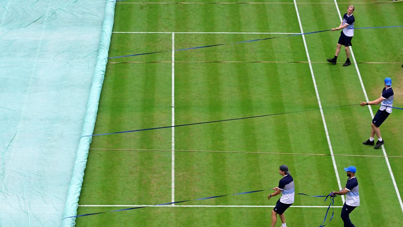 Wetter-Chaos bei WTA-Turnier in Berlin