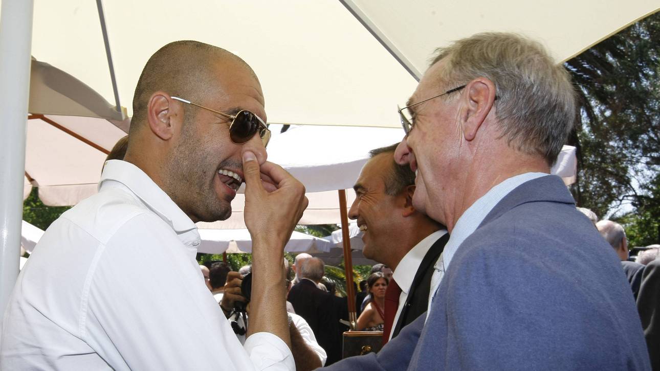 Guardiola besucht kranken Cruyff