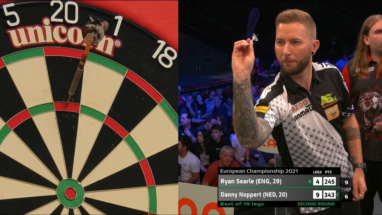 Darts European Championship 2021: Danny Noppert - Ryan Searle (10:4)