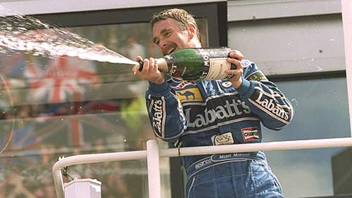 PLATZ 7 - Nigel Mansell (31 Siege): Der Engländer stand von 1985 ab in sieben Jahren immer mindestens einmal ganz oben auf dem Podest. Zum großen Titel reichte es aber erst 1992. Danach feierte Mansell keinen einzigen Rennsieg mehr