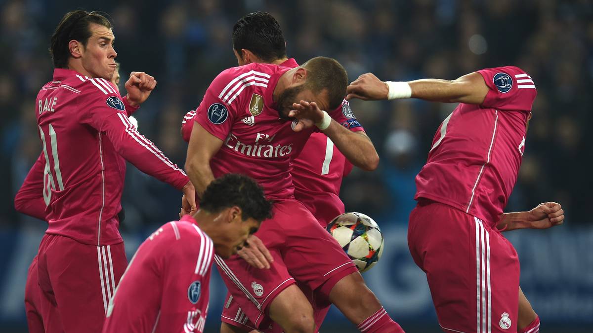 Pink Panther unter Beschuss! Aber Reals Mauer hält dem Freistoß Stand