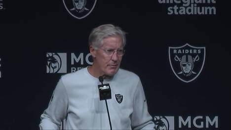 Greift NFL-Legende ins Coaching der Raiders regelmäßig ein? Nun äußert sich der Coach Pete Carroll selbst zu den Gerüchten. 