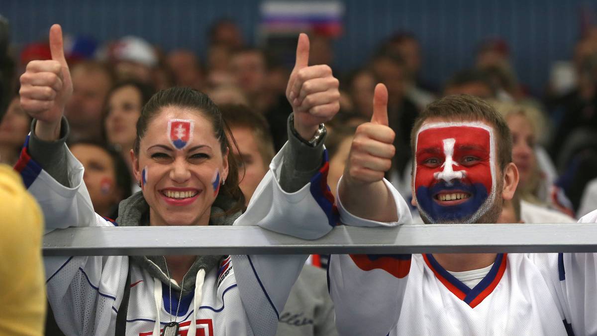 Auch diese beiden drücken den Slowaken die Daumen