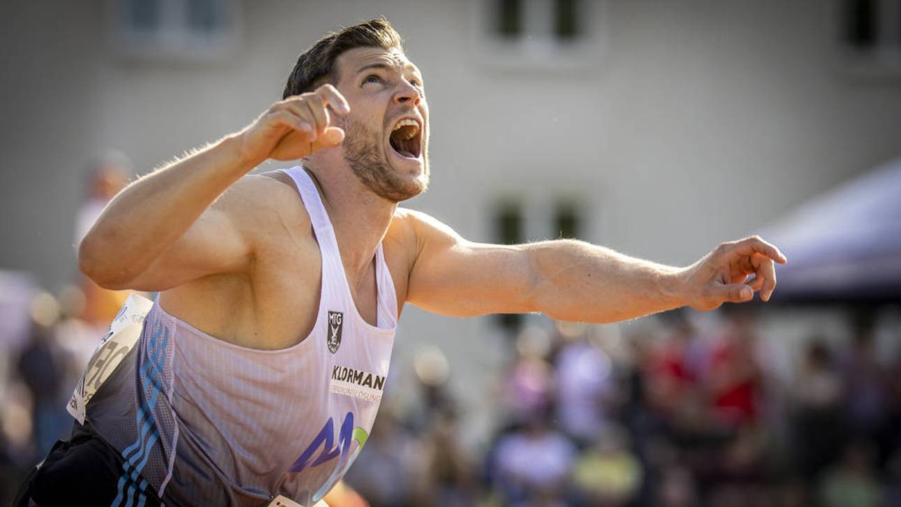 Andreas Hofmann beim Internationales Pfingstsportfest in Rehlingen