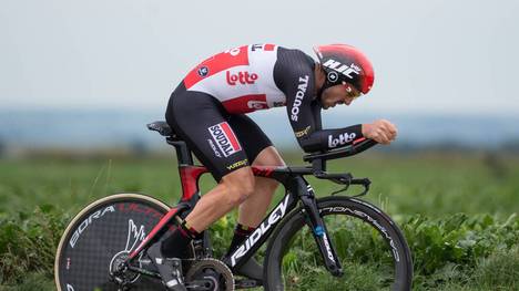 John Degenkolb hat seinen zweiten Sieg beim Rad-Klassiker Gent-Wevelgem knapp verpasst