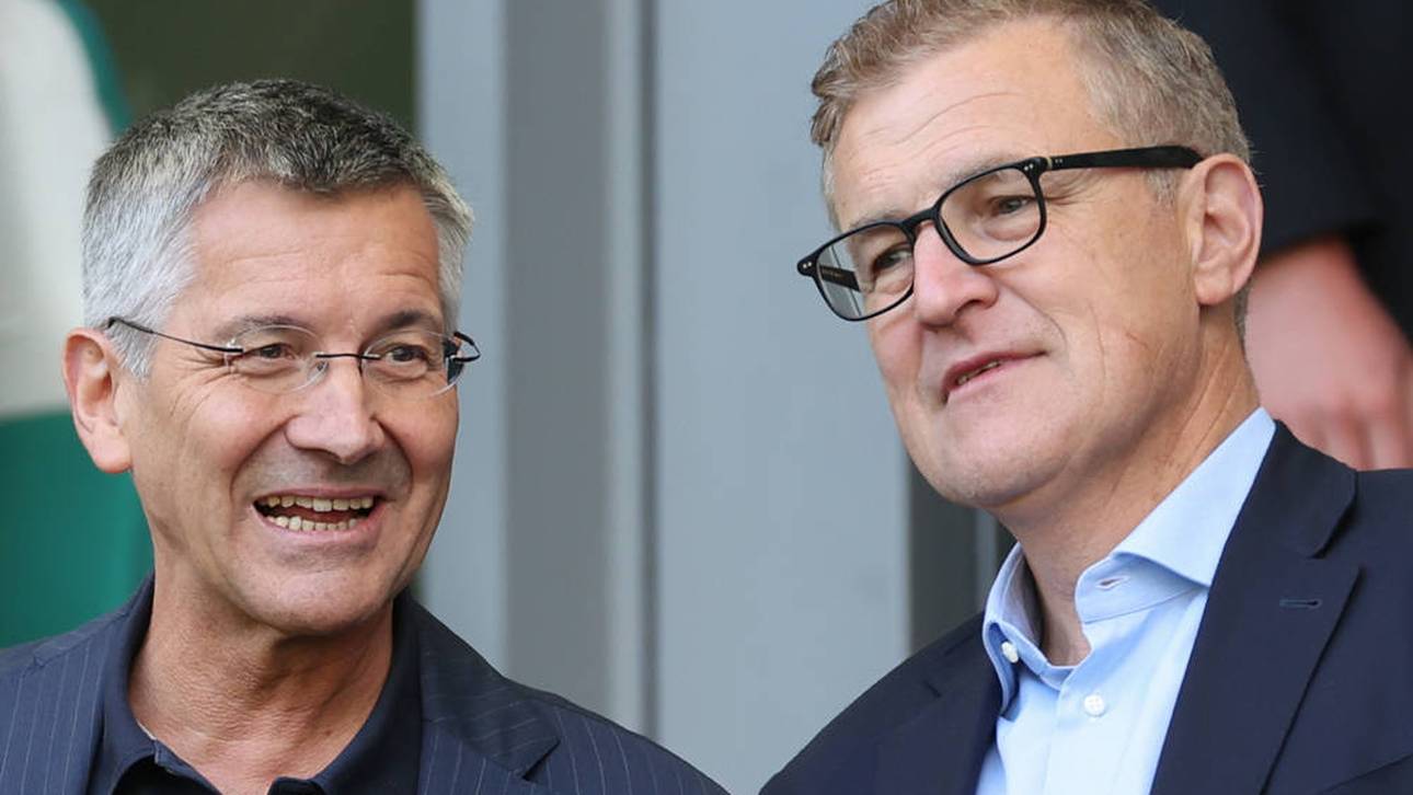 Bayern-Präsident Herbert Hainer (l.) und Vorstandsvorsitzender Jan Christian Dreesen