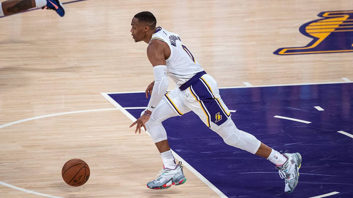 Das Triple-Double von Russell Westbrook konnte die Lakers-Pleite auch nicht verhindern