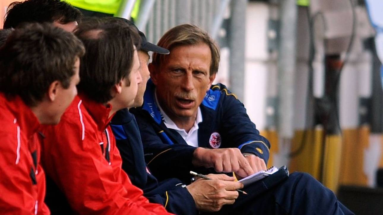 Christoph Daum brachte Eintracht Frankfurt kein Glück