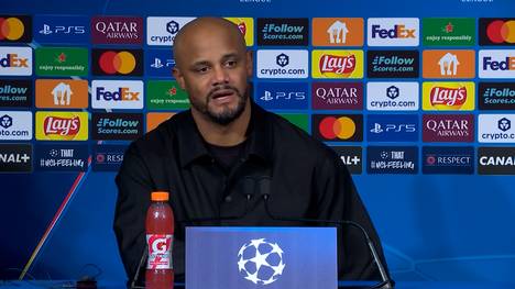 Nach dem Sieg von Bayern München bei Paris Saint-Germain nimmt Trainer Vincent Kompany Luis Díaz in Schutz.