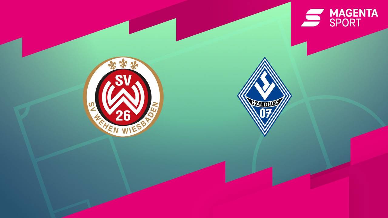 SV Wehen Wiesbaden - SV Waldhof Mannheim (Highlights)