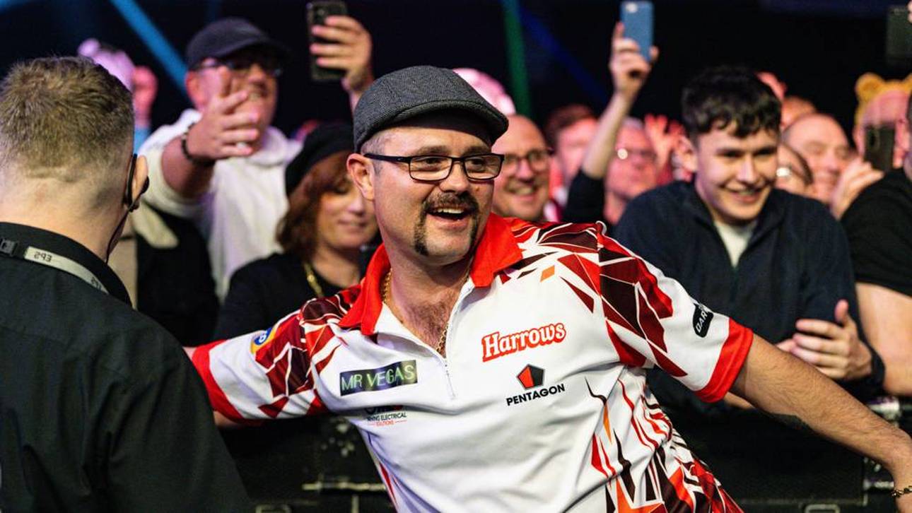 Darts-Kultstar mit kurioser Aktion