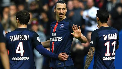 Zlatan Ibrahimovic erzielte gegen Caen seine Saisontore 31 und 32 in der Ligue 1