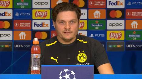 Edin Terzic nominiert Youngster Kjell Wätjen für das Champions-League-Spiel in Eindhoven. Das sorgt bei einem Reporter für Verwunderung.