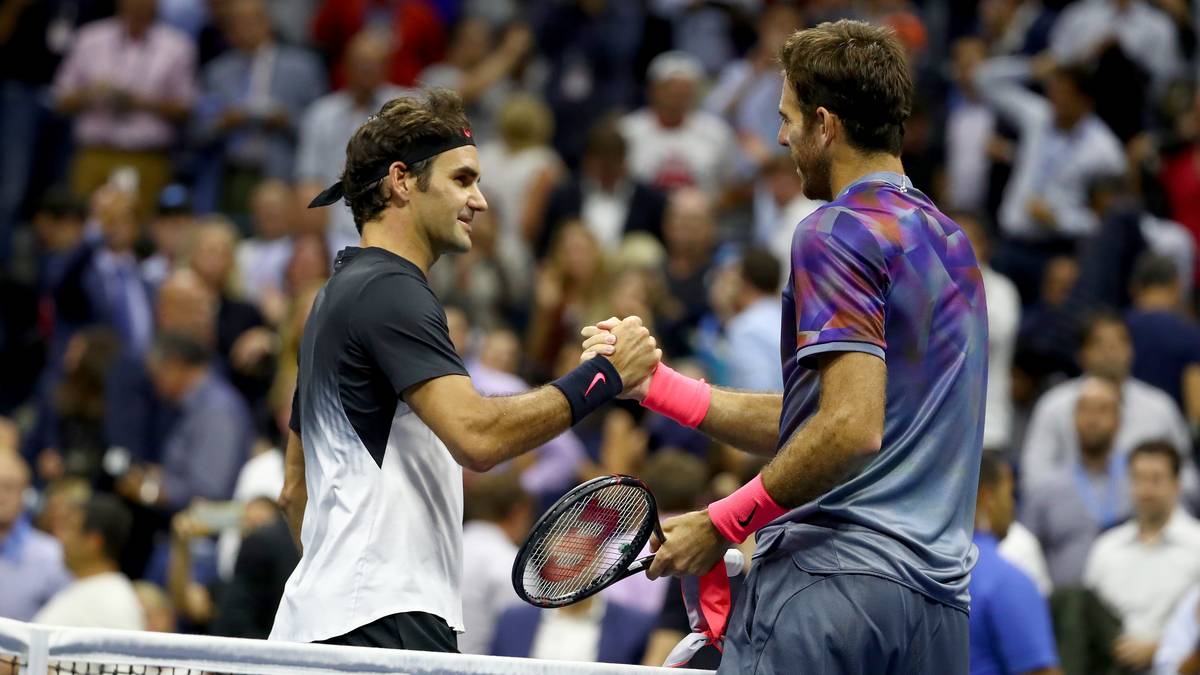 Beim letzten Grand-Slam-Turnier des Jahres muss er sich im Viertelfinale dem Argentinier Juan Martin del Potro geschlagen geben