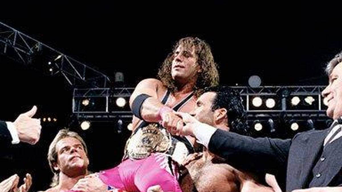 Lex Luger musste Bret Hart den großen Sieg bei WrestleMania X überlassen