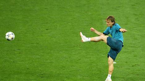 Luka Modric gewann mit Real Madrid dreimal in Folge die Champions League