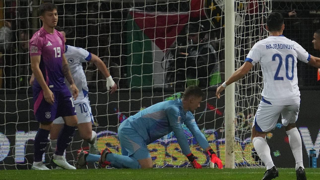 Debütant sieht einmal nicht gut aus