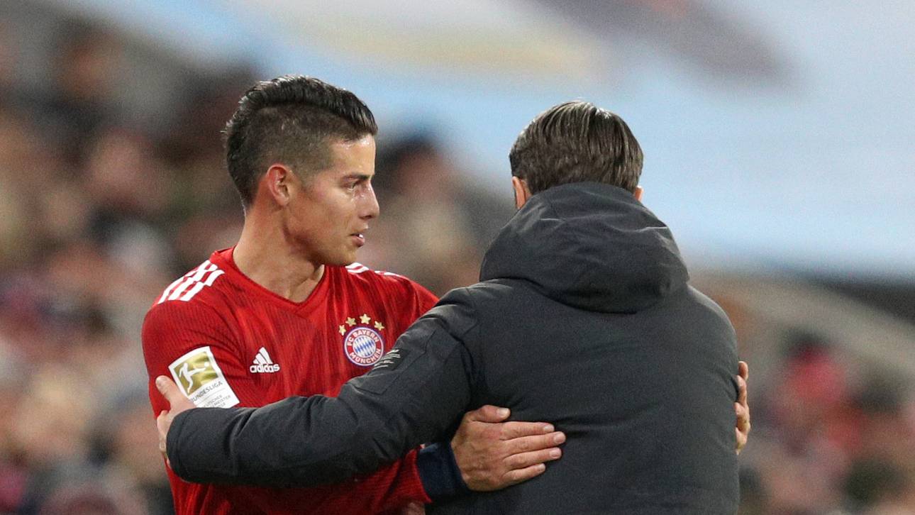 Kovac kitzelt James: „Kann mehr“