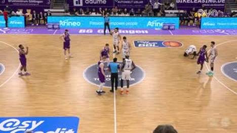 Spiel Highlights zu BG Göttingen - FC Bayern München Basketball (1)