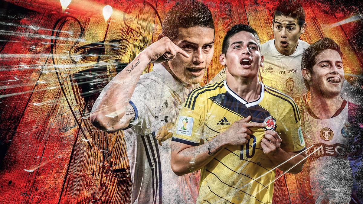 Mit dem Transfer von James Rodriguez hat der FC Bayern München die angekündigte Granate nach München geholt. SPORT1 zeigt die Karriere des Kolumbianers in Bildern