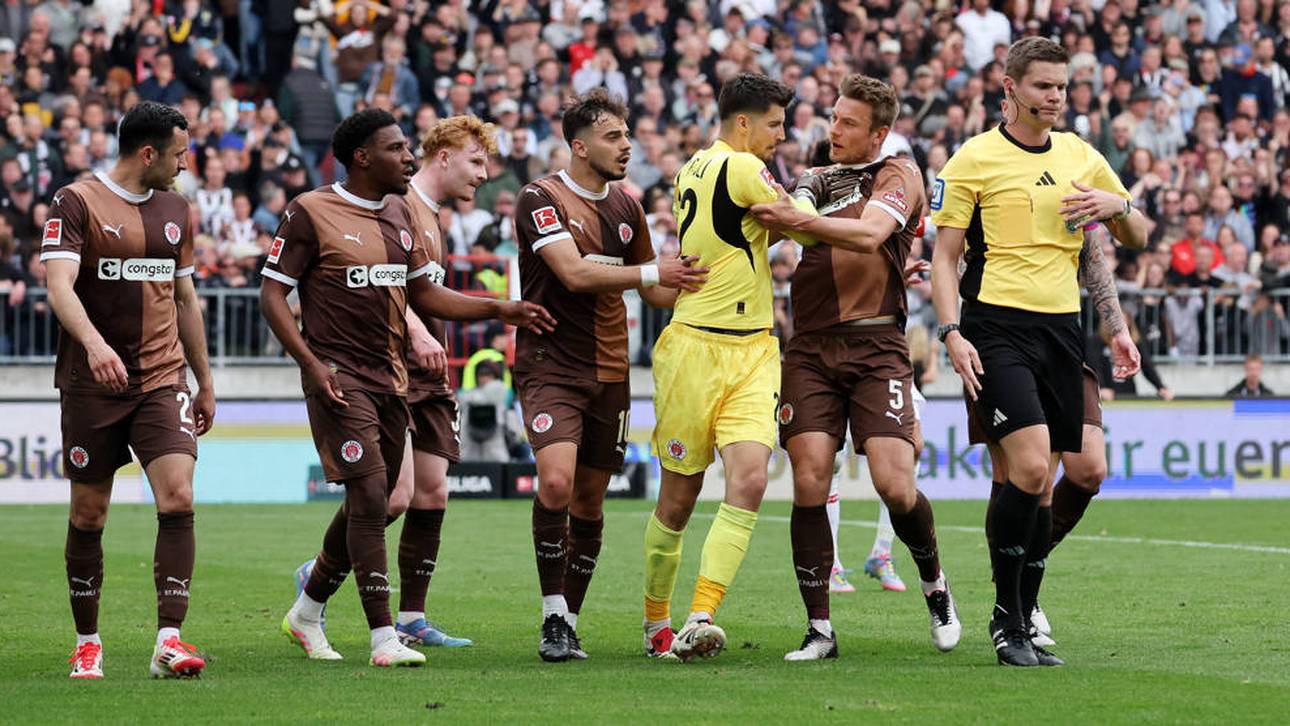 St. Pauli wütet nach Platzverweis