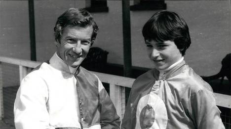 Ein Bild aus dem Jahre 1979: Lester Piggott (l.) ist tot