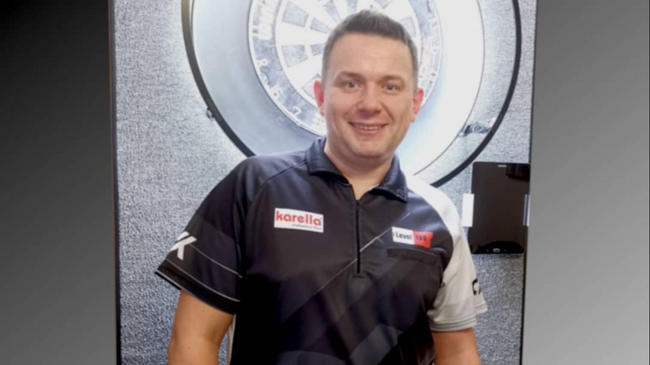 Vom Einkaufen ins PDC-Achtelfinale