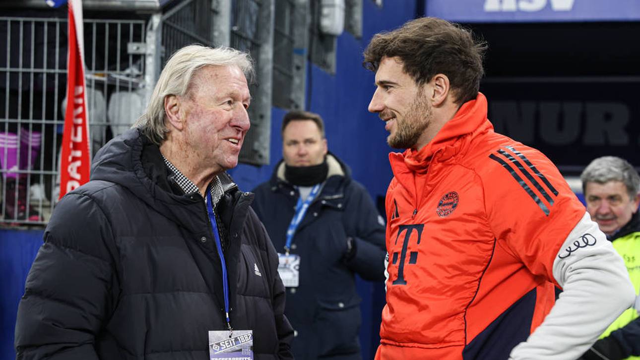 Horst Hrubesch (l.) wird von Stars wie Leon Goretzka sehr geschätzt