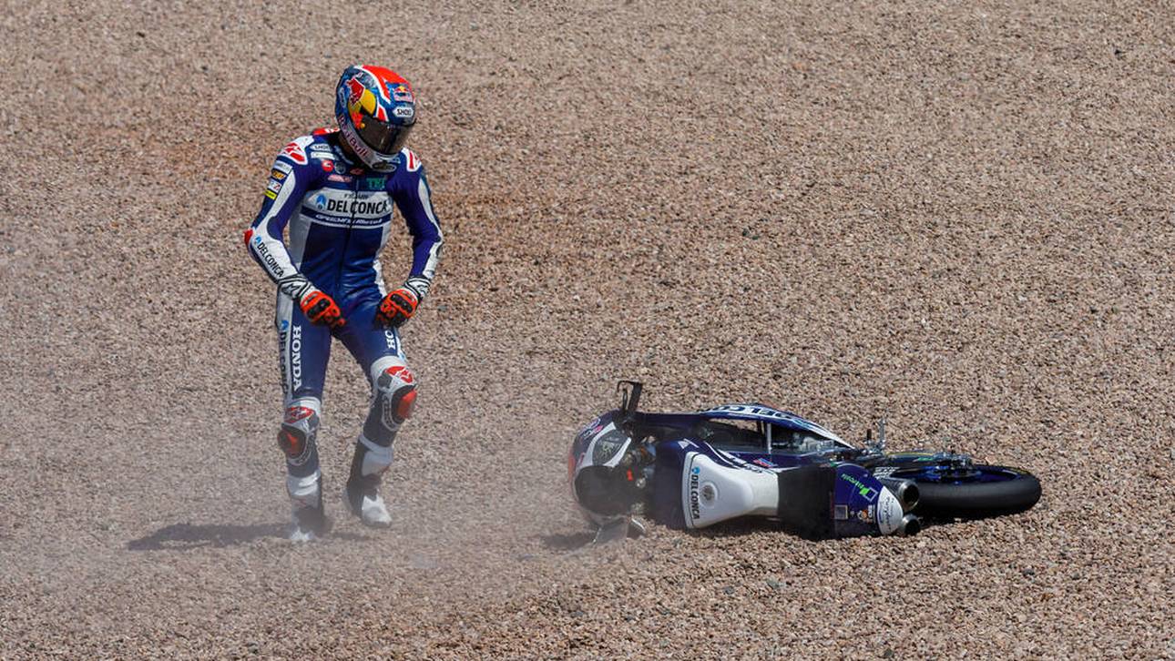 Wirbel nach Kollision bei MotoGP