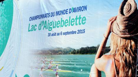 Der Lac d'Aiguebelette ist Schauplatz der Ruder-WM