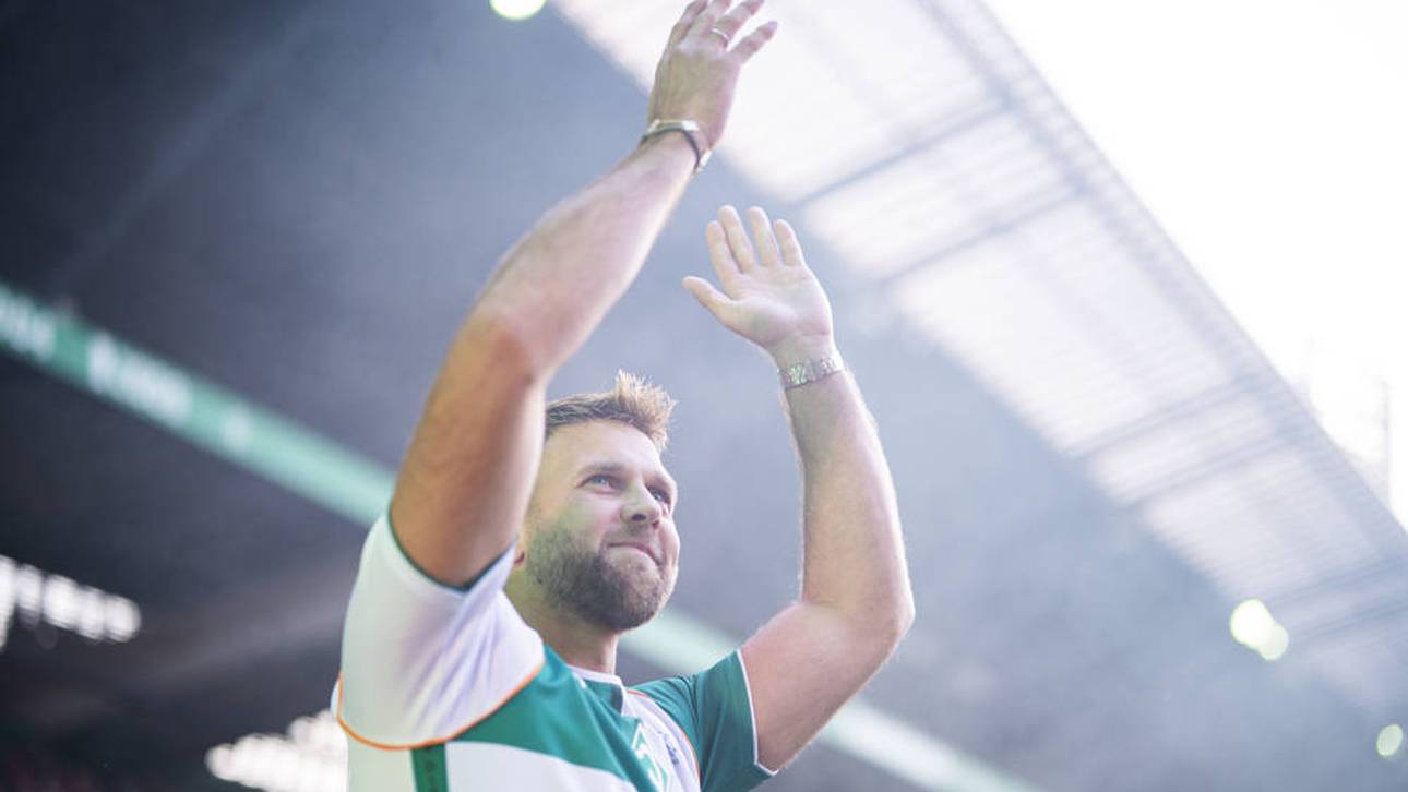 Niclas Füllkrug besuchte 2025 das Abschiedsspiel von Diego in Bremen