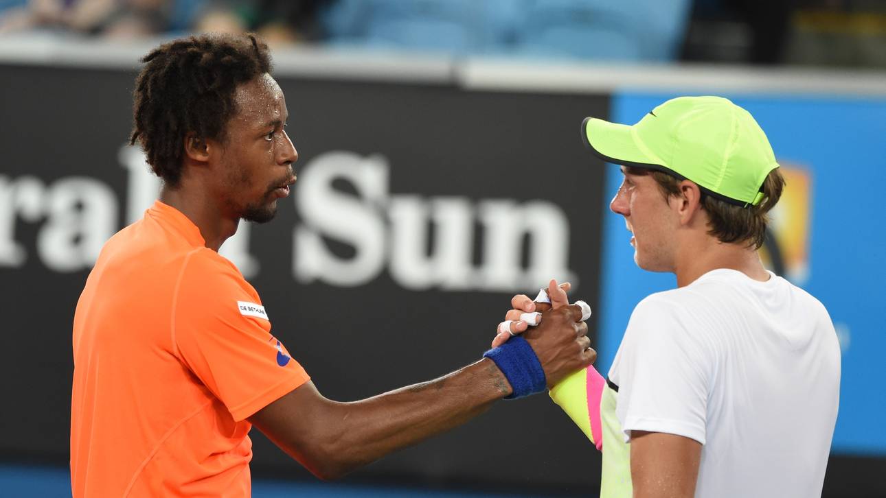 Monfils gewinnt Fünfsatz-Krimi