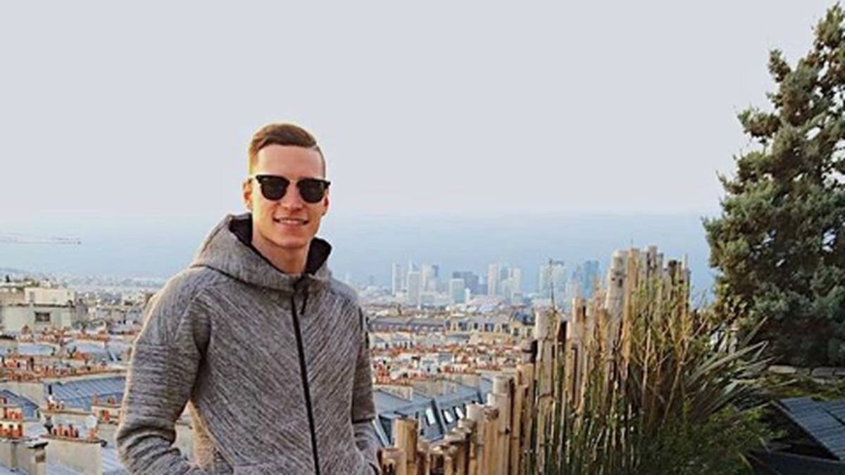 Im heimischen Paris bevorzugt der 24-Jährige bequeme Klamotten...