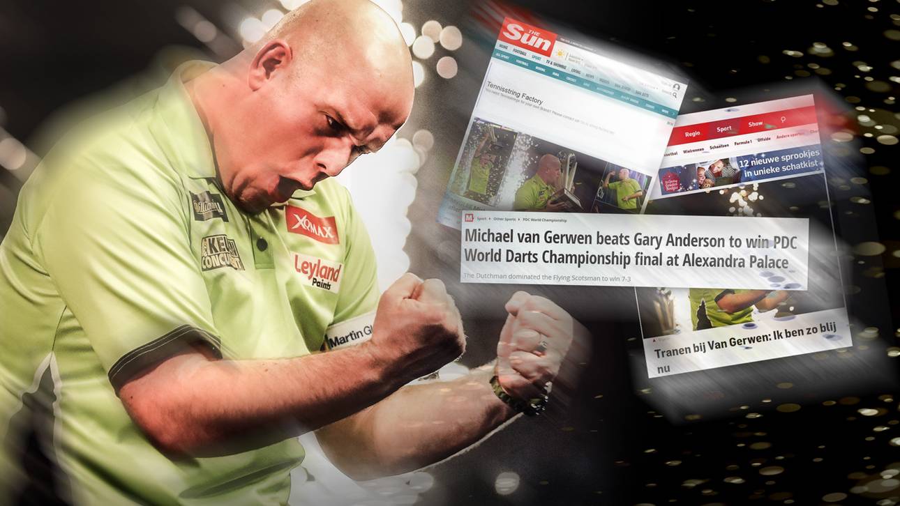 Presse: „Naturgewalt van Gerwen“