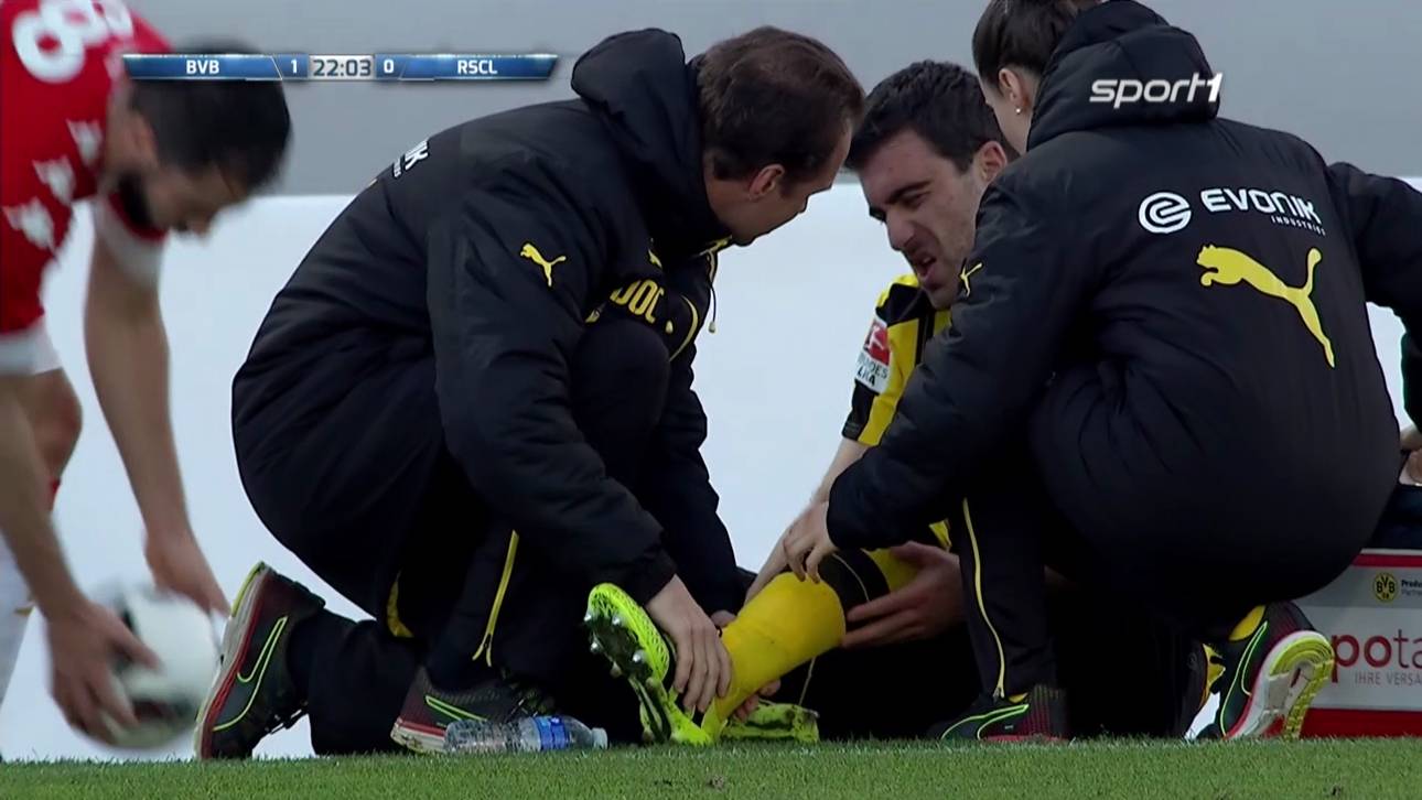 Sorgen um Sokratis: BVB-Star verletzt
