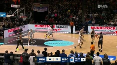 Die BBL-Highlights der Basketball-Partie Basketball Löwen Braunschweig - SYNTAINICS MBC im Video. 