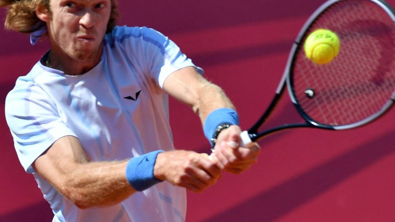 Tennis: Rublew verpasst nächsten Titel