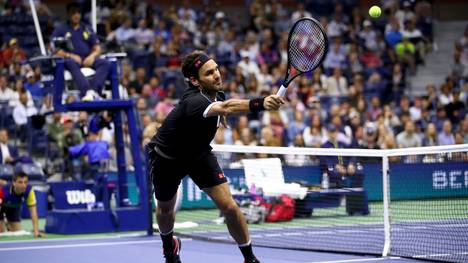 Roger Federer trifft in der zweiten Runde der US Open auf einen Bosnier