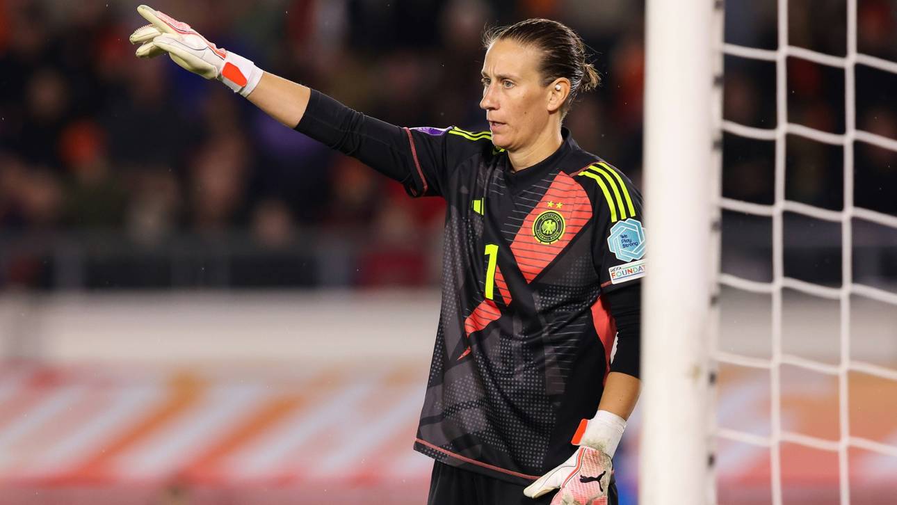 Ann-Katrin Berger wird nicht im Tor der deutschen Nationalmannschaft stehen