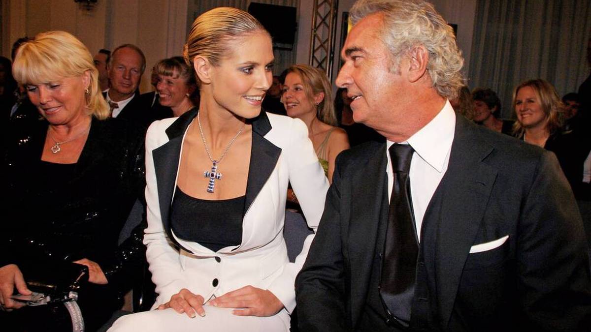 Flavio Briatore war einst auch Lebensgefährte von Topmodel Heidi Klum