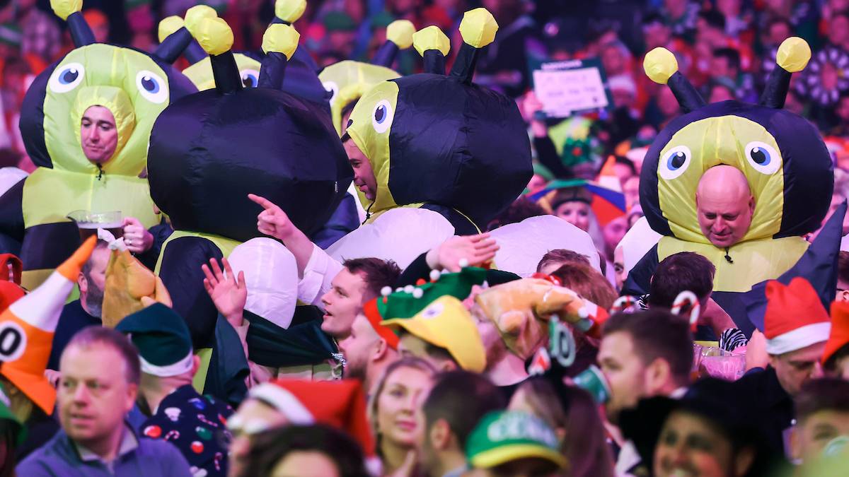 Jetzt sind es schon die Ally-Pally Wespen